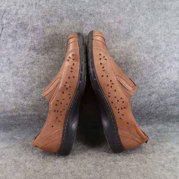 Rockport Shoes Womens 8.5 Daisey Slip On Comfort Leather Artisan Walking Classic - Picture 8 of 13